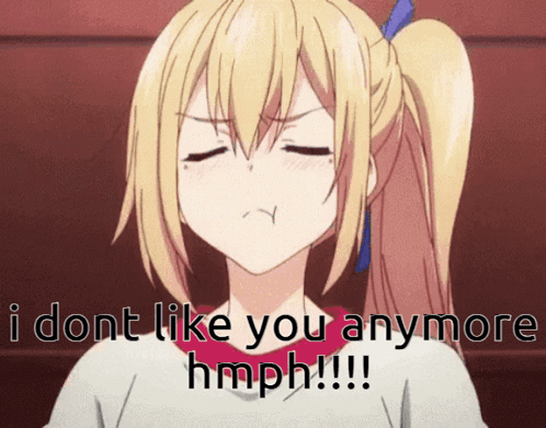 Hmph Pout GIF