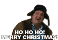 Ho Ho Ho Merry Christmas Cousin Eddie Sticker