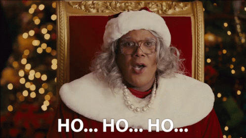 Ho Ho Ho Mrs Clause GIF