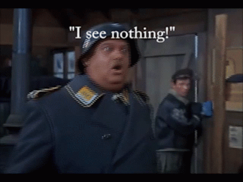 Hogans Heroes Sergeant Schultz GIF