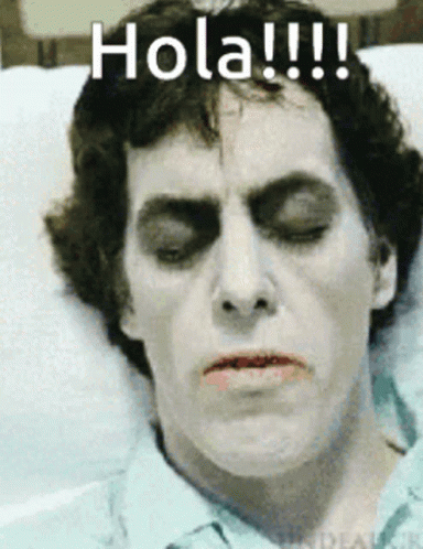 Hola Scary GIF