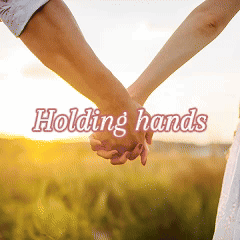 Holding Holding Hands On The GIF