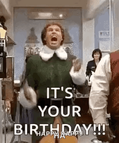Holiday Classics Elf GIF. This 414 x 498 animated GIF is part of our nephew birthday collection. Related themes include christmas, excited, happy. Created…