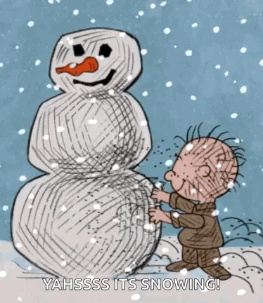 Holidays Happyholidays GIF. This 374 x 432 animated GIF is part of our pigpen charlie brown collection. Related themes include snow, snowing. Created by…