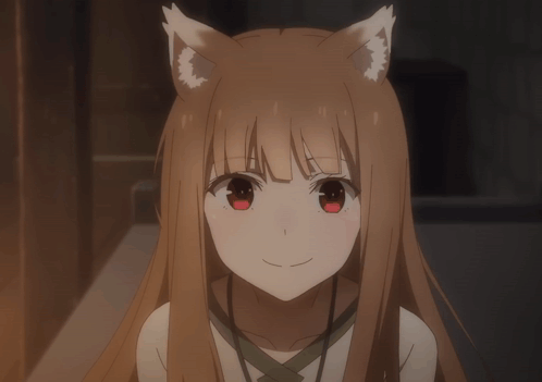 Holo Spice And Wolf GIF. This 498 x 351 animated GIF is part of our happy merchant collection. Related themes include anime, smile, wolf. Created by…