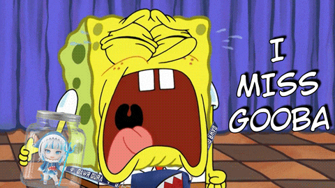 Hololive Spongebob GIF