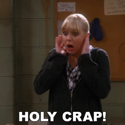 Holy Crap Christy GIF