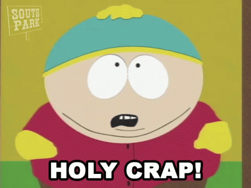 Holy Crap Eric Cartman GIF