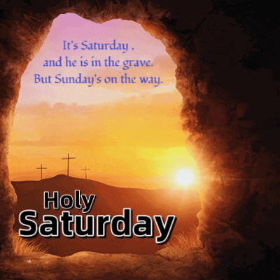 Holy Saturday Black Saturday GIF