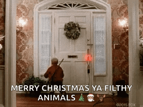 Home Alone GIF. This 498 x 374 animated GIF is part of our merry christmas ya filthy animal collection. Created by cartierm. View the original animation…