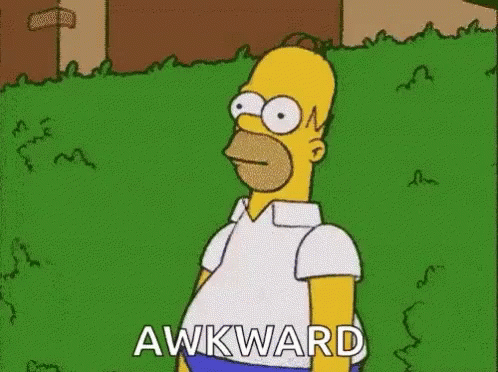 Homer Simpson Awkward GIF. This 498 x 372 animated GIF is part of our homer disappearing collection. Related themes include awkward, homer simpson. Created…