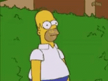 Homer Simpson Bush GIF. This 220 x 164 animated GIF is part of our homer disappearing collection. Related themes include bye, homer simpson, im out. Created…