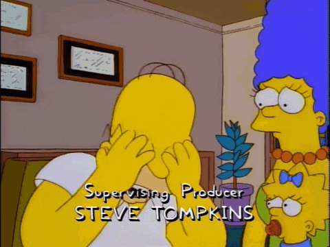 Homer Simpson Crying GIF