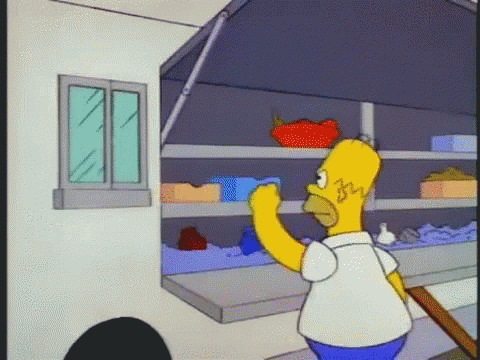 Homer Simpson Demand GIF. This 480 x 360 animated GIF is part of our quiero mi bocadillo collection. Related themes include homer simpson, the simpsons…