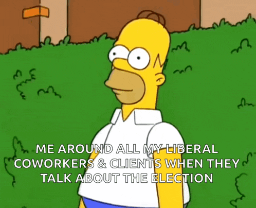 Homer Simpson Hide In Shrubs GIF
