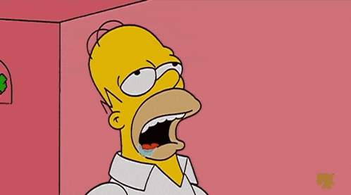 Homer Simpson Homer Simpson Drooling GIF