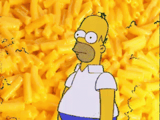 Homer Simpson Mac And Cheese GIF