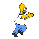 Homer Simpson Simpsons Sticker
