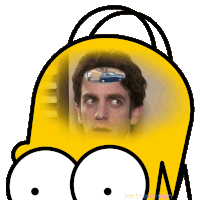 Homer Simpson The Simpsons Sticker