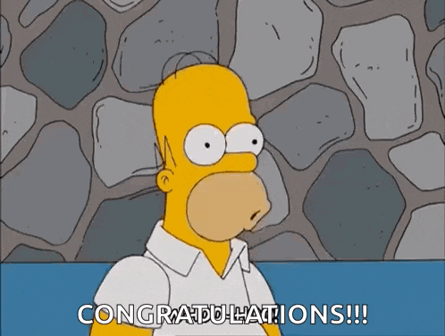 Homer Simpson Whoo Hoo GIF