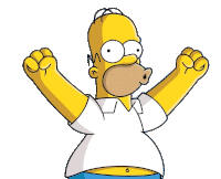 Homer Simpson Sticker