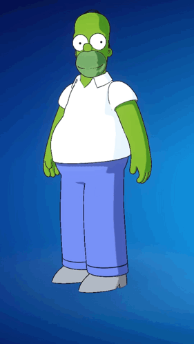 Homer Simpson Zombie GIF