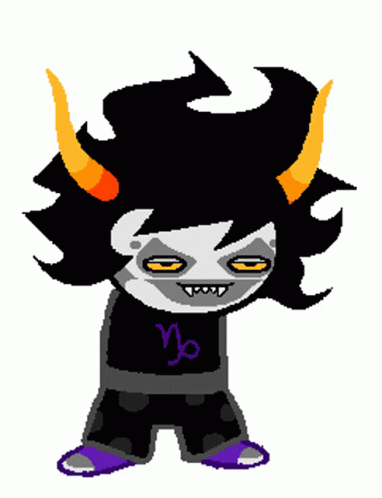 Homestuck Gamzee Makara GIF. This 382 x 498 animated GIF is part of our homestuck eyebrow wiggle collection. Related themes include dance. Created by…