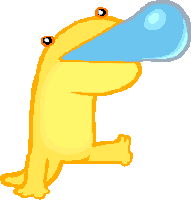 Homestuck Salamander Sticker