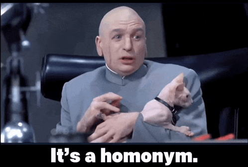 Homonym Dr Evil GIF