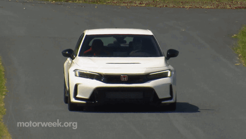 Honda Civic Type R Driving GIF