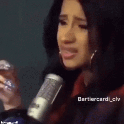 Honeycardi Cardi B GIF
