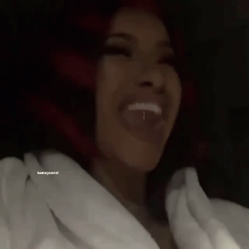 Honeycardi Cardi B GIF