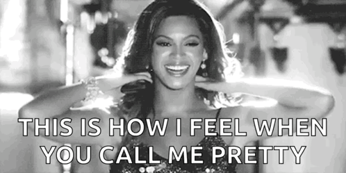 Honored Beyonce GIF. This 498 x 249 animated GIF is part of our beyonce hair flip collection. Related themes include famous, happy, money. Created by…