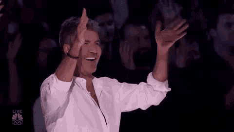 Hooray Waving GIF