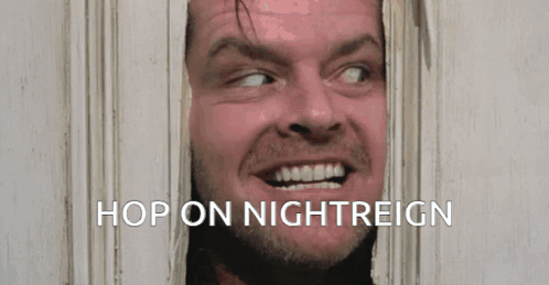 Hop On Nightreign Javabeans GIF. This 498 x 259 animated GIF is part of our heres johnny collection. Created by javabeansily. View the original animation…