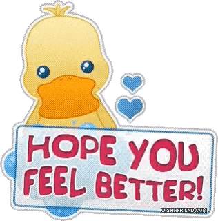 Hope You Fell Better Bad GIF