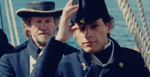 Hornblower Hat Tip GIF