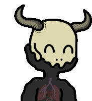 Horns Sticker