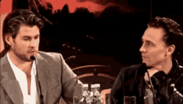 Horny Chris Hemsworth GIF