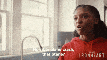 Horrible Plane Crash That Stane Riri Williams GIF