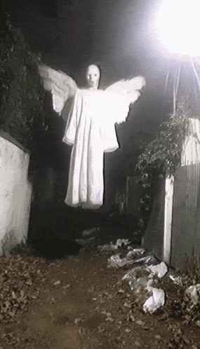 Horror Angel Analog Horror GIF
