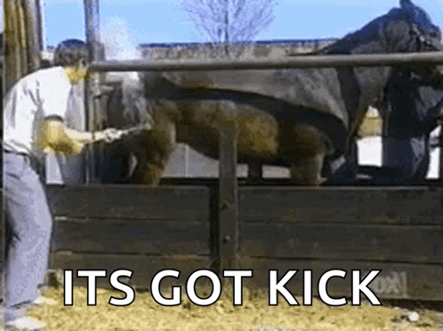 Horse Kick GIF. This 498 x 372 animated GIF is part of our horse kick collection. Created by Linjax. View the original animation, share it, or browse…