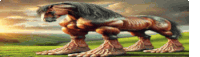 Horse Slox Muscule Horse Slox Sticker