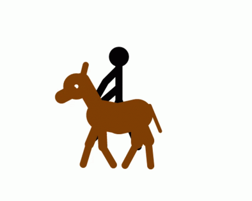 Horse GIF. This 498 x 398 animated GIF is part of our stick figure horse collection. Related themes include horse. Created by hnry_stickmin. View the…
