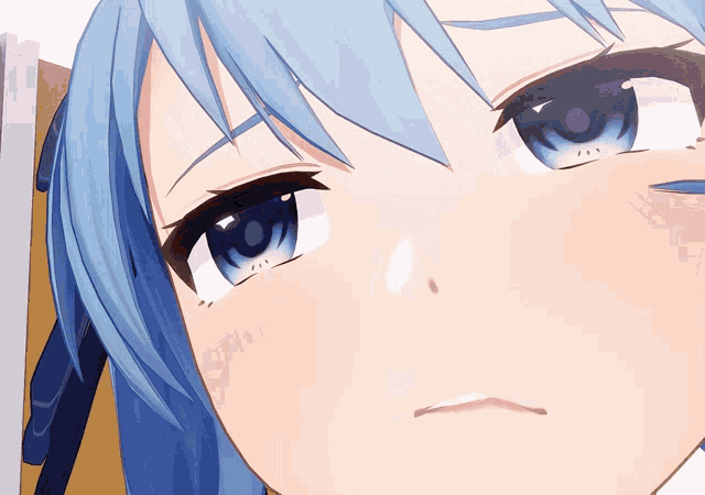 Hoshimachi Suisei Pondering GIF