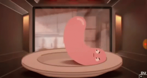 Hotdog Sausage GIF. This 498 x 266 animated GIF is part of our sausage girl collection. View the original animation, share it, or browse related GIFs.