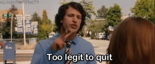 Hotrod 2 Legit 2 Quit GIF