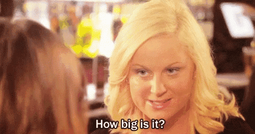 How Big Dick GIF