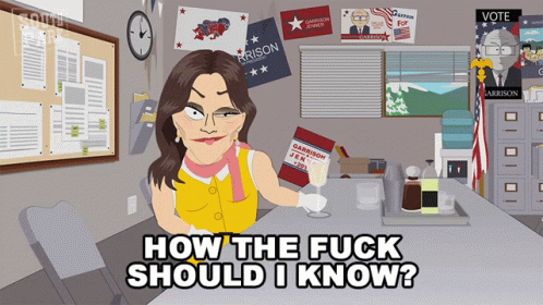 How The Fuck Should I Know Caitlyn Jenner GIF. This 498 x 280 animated GIF is part of our south park caitlyn jenner collection. Created by southpark. View…