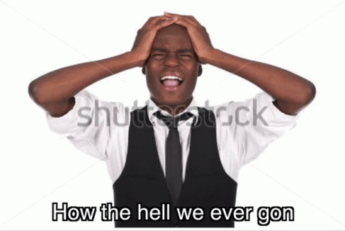 How The Hell We Ever Gon Get Out Poverty Yo Itsrucka GIF